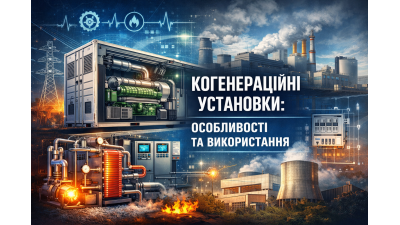 Особливості експлуатації когенераційних установок
