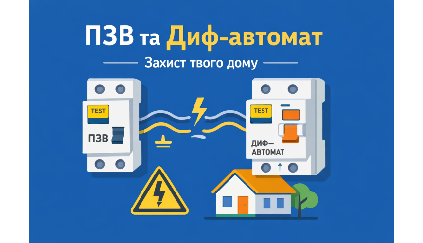 Що таке ПЗВ та дифавтомат? Як вони рятують від ураження струмом?
