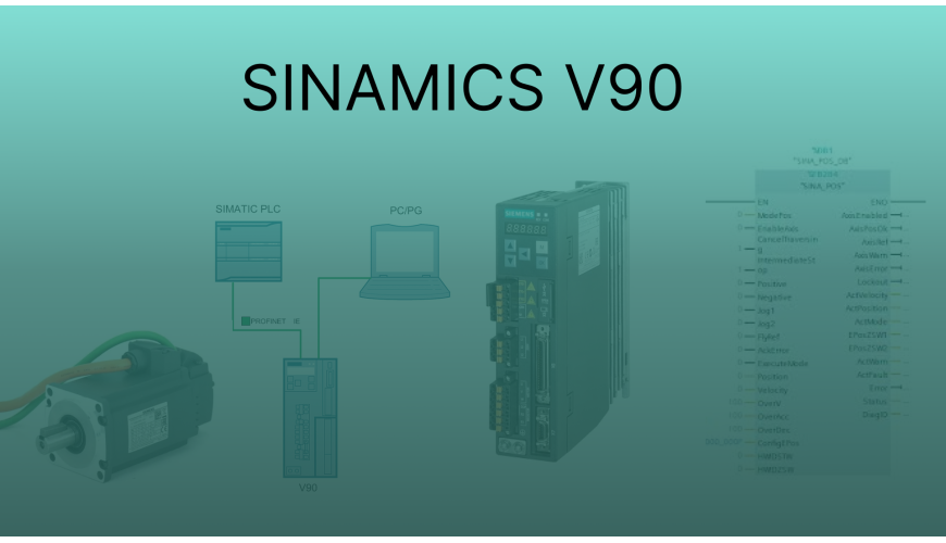 Sinamics V90, V-Assistant, короткий огляд