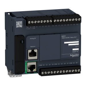 ПЛК M221 24 ВХ/ВИХ РЕЛЕ 1RS485 1ETH