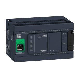 ПРОГРАМОВАНИЙ ЛОГІЧНИЙ КОНТРОЛЕР M241 24 ВХ/ВИХ РЕЛЕ 2RS485 1ETH
