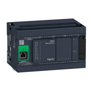 ПРОГРАМОВАНИЙ ЛОГІЧНИЙ КОНТРОЛЕР M241 24 ВХ/ВИХ РЕЛЕ 2RS485 1ETH CAN