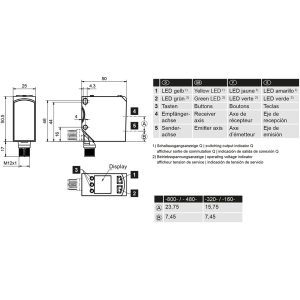 Давач відстані FT 55-RLAM-800-PNSUIDL-L5M